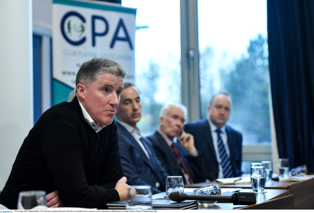CPA chairman Micheál Briody